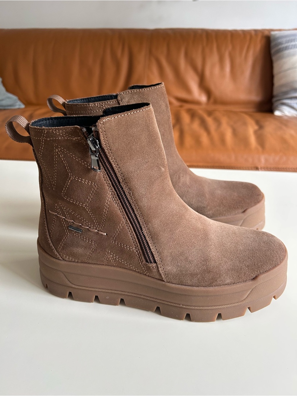 Geox Suede Waterproof Winter boot